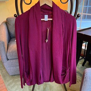 NWT SCOTTeVEST Madeline Cardigan Hidden Pockets